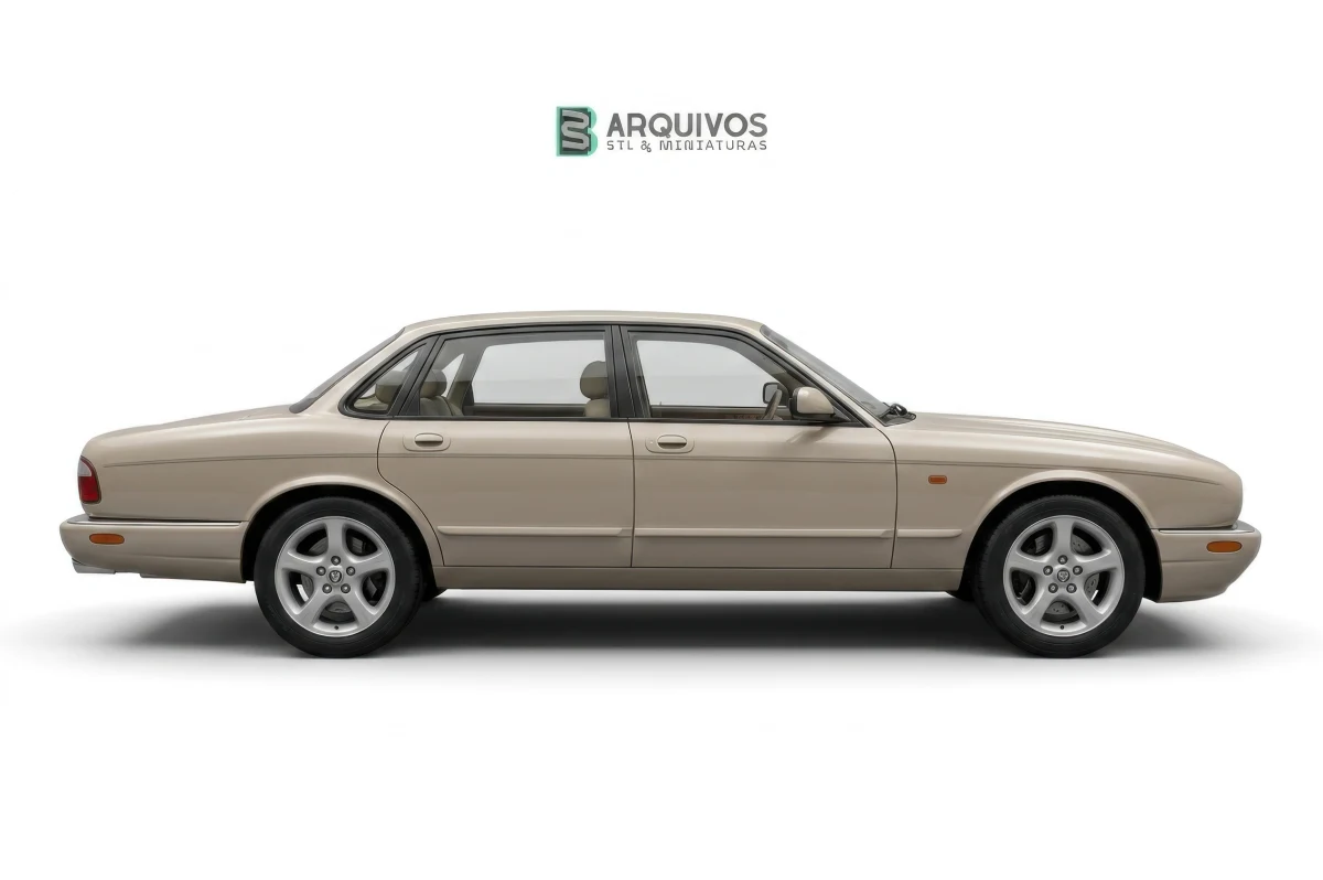 Modelo 3D STL - 2000 Jaguar XJ Sport (X308 XJ8) — foto 3
